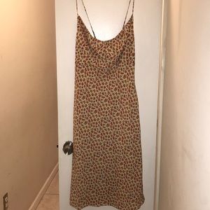 Flowered summer dress